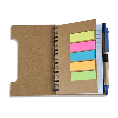 Bloco de Anotações com Autoadesivos e Caneta 14609 - Imagem 2