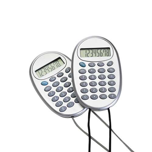 Calculadora Oval de 8 Dígitos com Cordão - Imagem 3