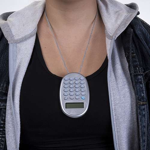Calculadora Oval de 8 Dígitos com Cordão - Imagem 5