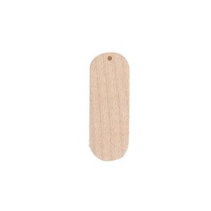 Pen Drive de Bambu Giratório 4GB 033-4GB