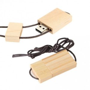 Pen Drive Ecológico Quadrado com Cordão – GIPECJ